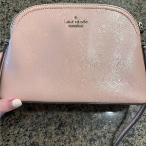kate spade Blush Pink Pebble Leather Crossbody